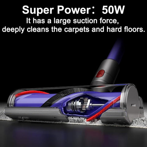 Bolan-Tech Dyson cleaner head 180-degree rotation demonstrates flexible cleaning