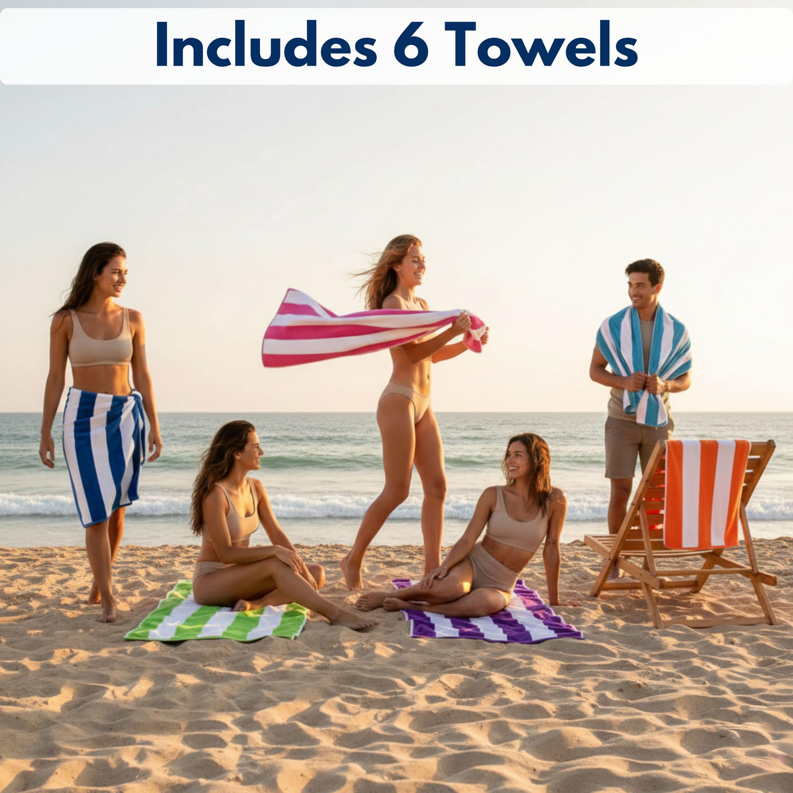 BolBom beach towels in purple oversized 30x60 inches for quick-drying after swimming