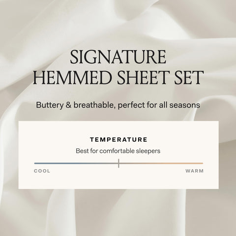 Flat sheet included adds generous drape for neat bed top