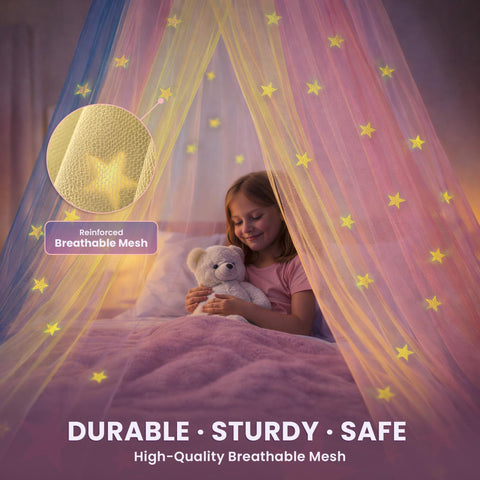Bollepo bed canopy eco-friendly materials highlight safety and sustainability