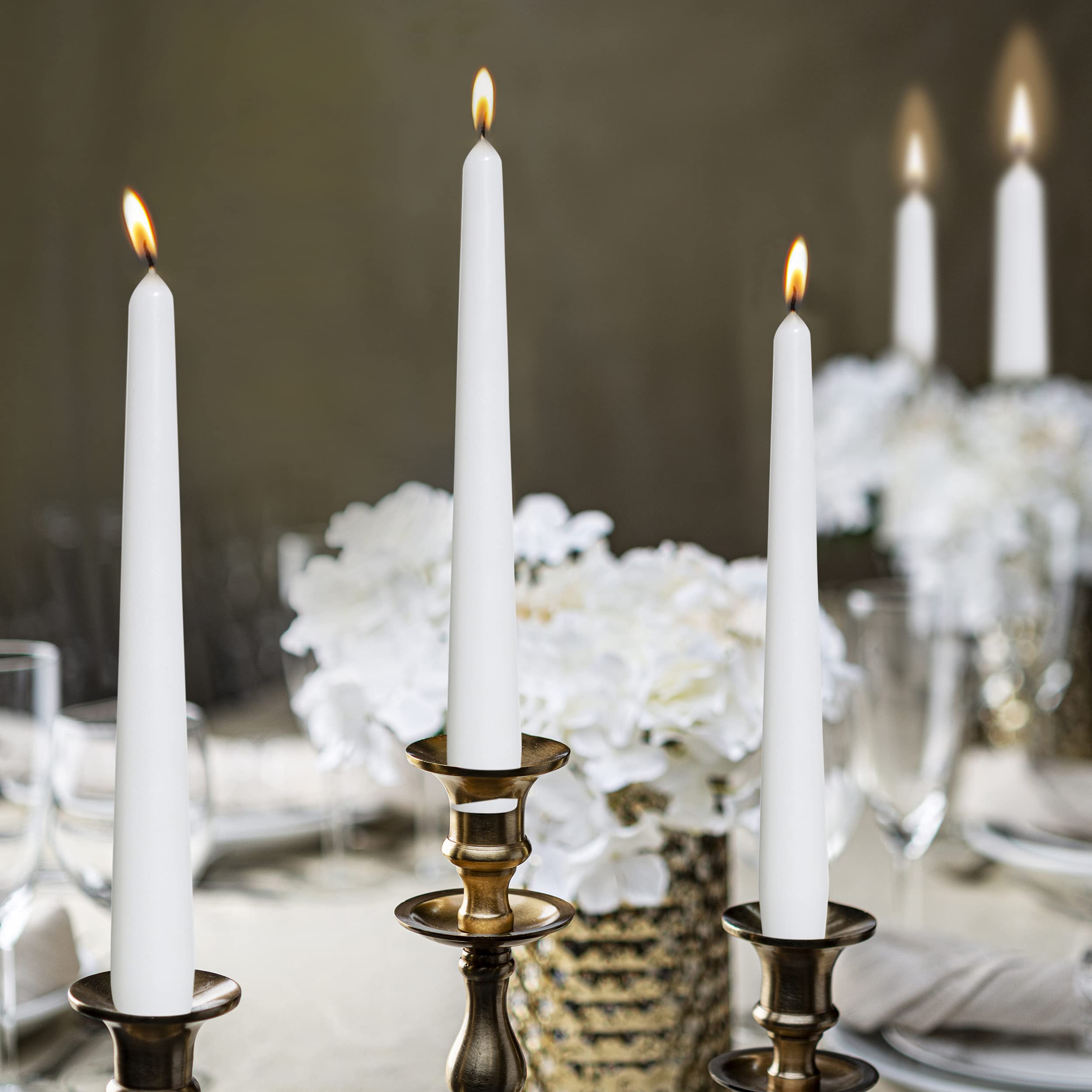 Bolsius paraffin wax candles feature braided cotton wick for even burn.
