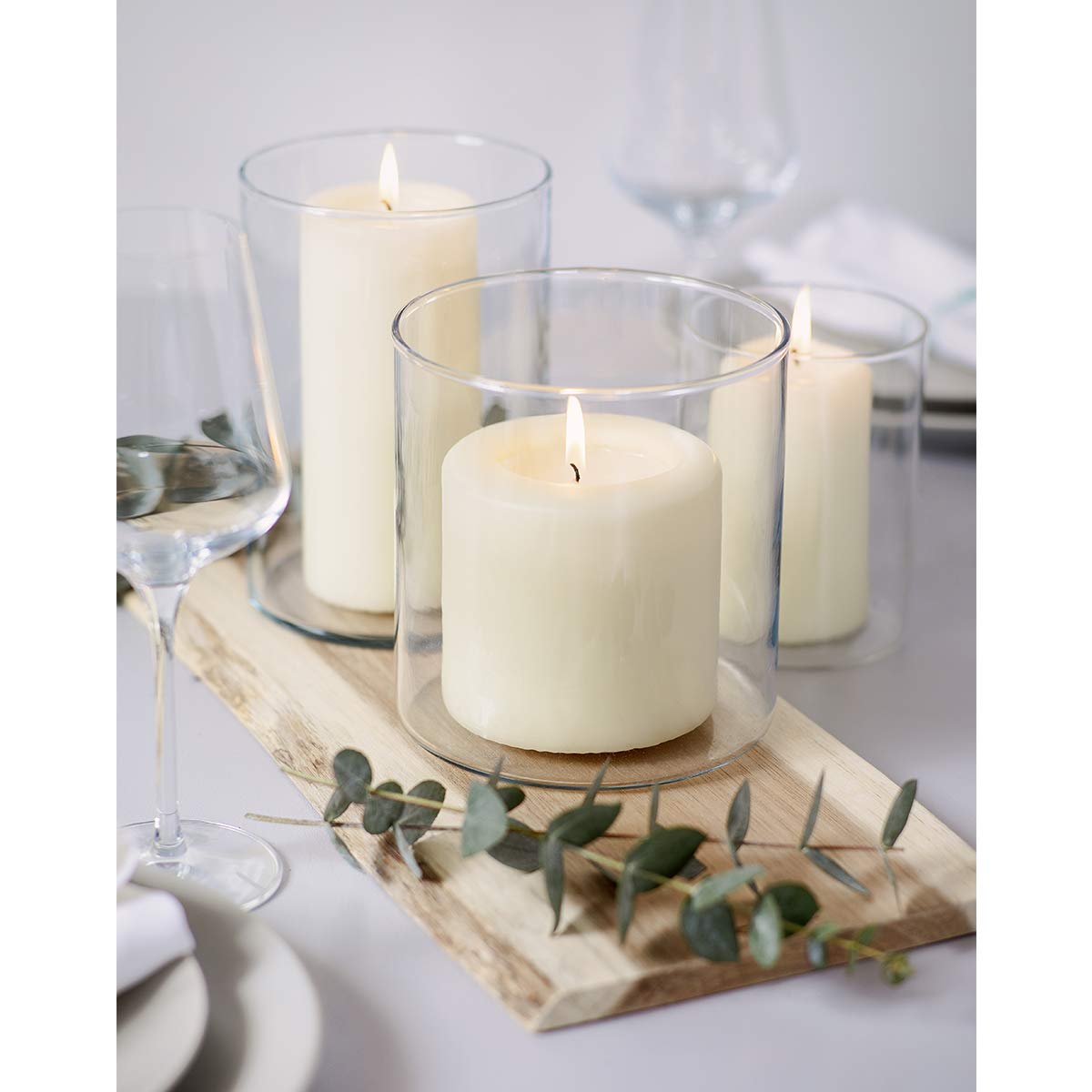 Bolsius wedding table candles providing elegant, romantic lighting