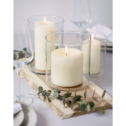 Bolsius wedding table candles providing elegant, romantic lighting