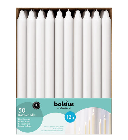 Bolsius clean burning candles keep tables spotless after use.