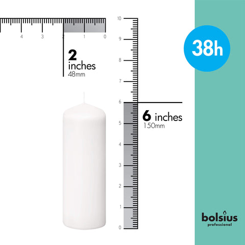 Bolsius smokeless, dripless burn candles for a tidy romantic dinner