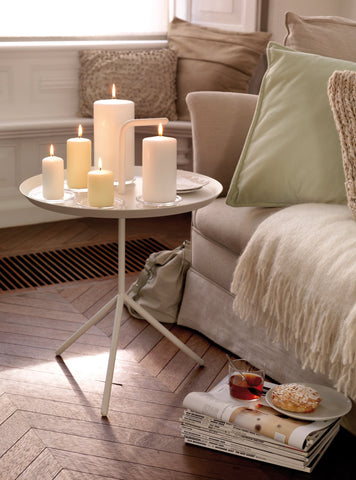 Bolsius Ivory candles provide premium European quality for occasions.