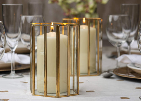 Bolsius wedding table centerpiece candles enhance romantic settings and guest experiences.