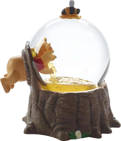 Boltcorrse wind-up music box mechanism adds nostalgic sound to display piece.