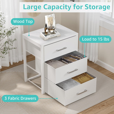 Boluo in-bedroom setup demonstrates versatile bedside storage and decor fit
