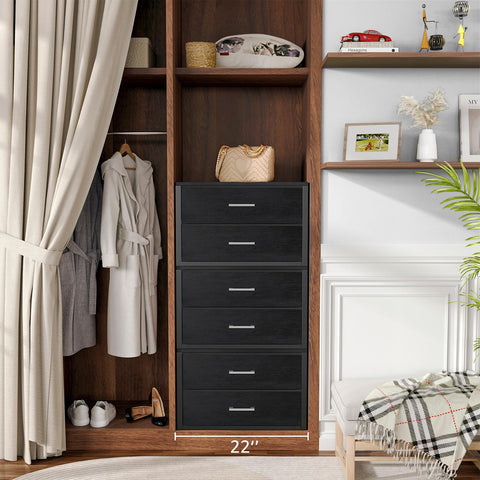 BOLUO office storage unit keeps documents and supplies tidy and chic.