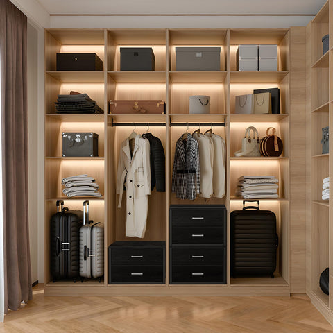 BOLUO wood-top board with steel frame provides durable support and style.