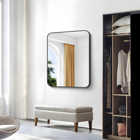 Bonewei mirror installed vertically to fit tall spaces