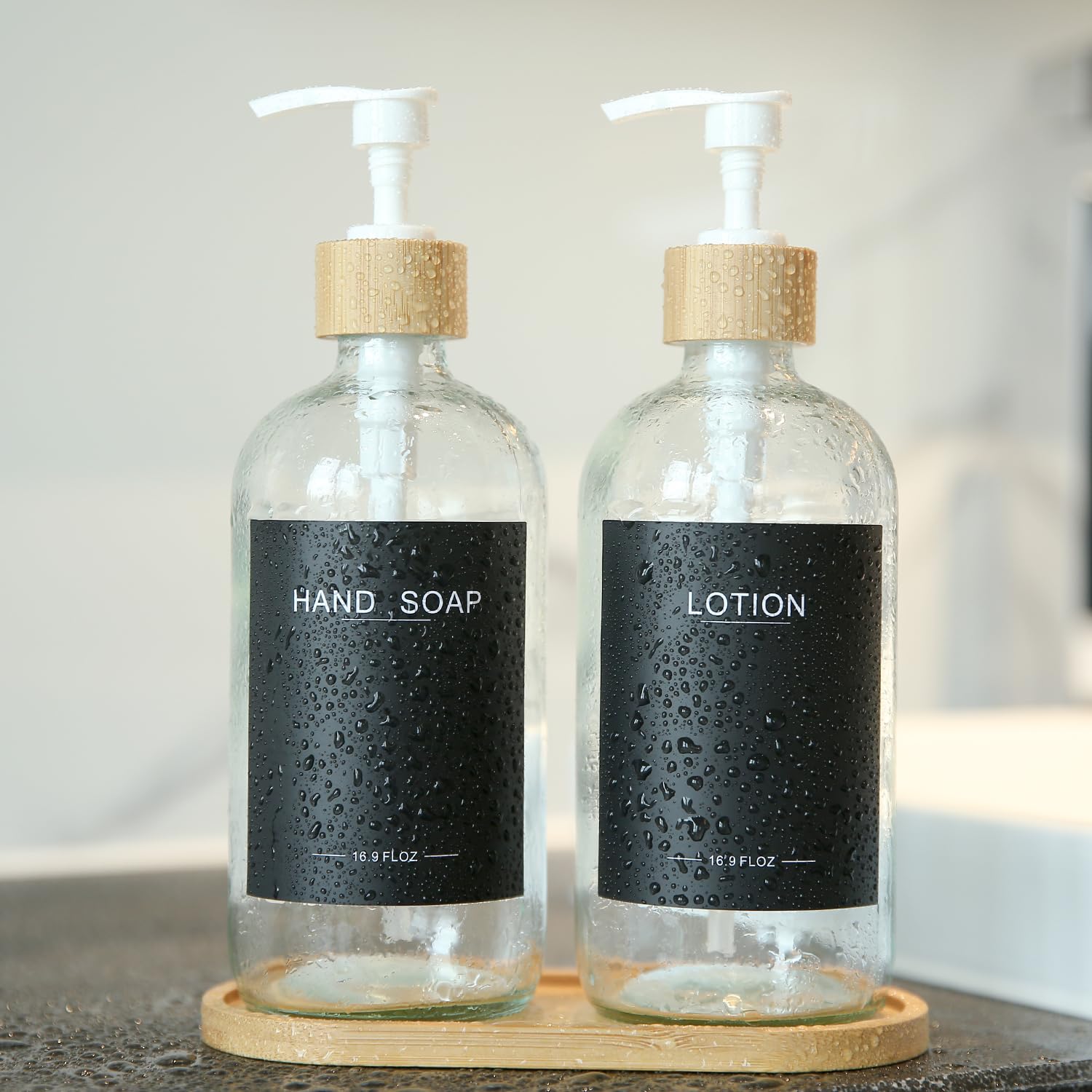 Effortless refills with smooth pumps reduce spills during topping up liquids