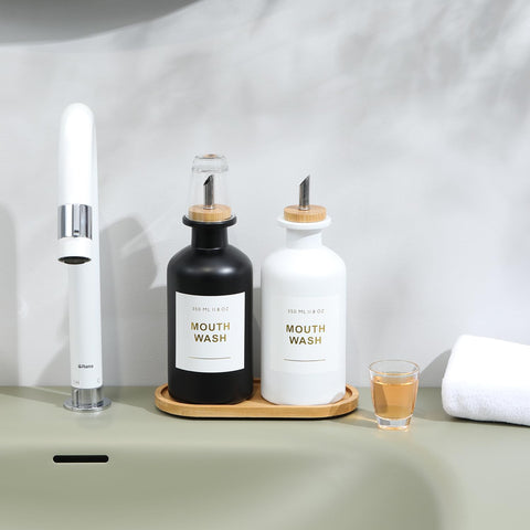 BONLONG vanity display shows a tidy, spa-inspired bathroom