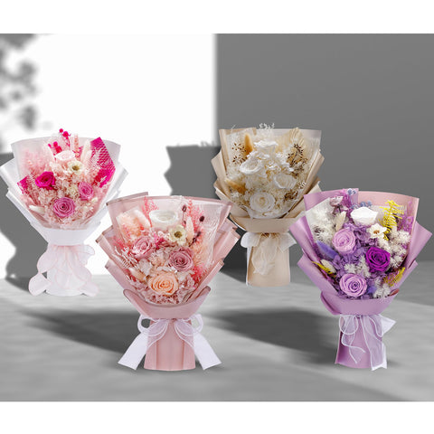 Bonsion preserved flowers for Mother's Day gift convey enduring affection and style.