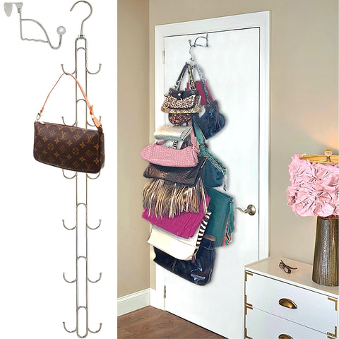 Compatible with standard closet rods and doors.