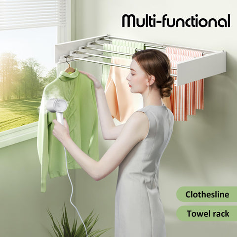BOQORAD rack folded for compact storage demonstrates space saving