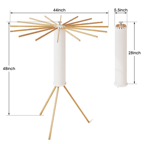 BOQORAD drying rack side angle demonstrates stability for steady air-drying