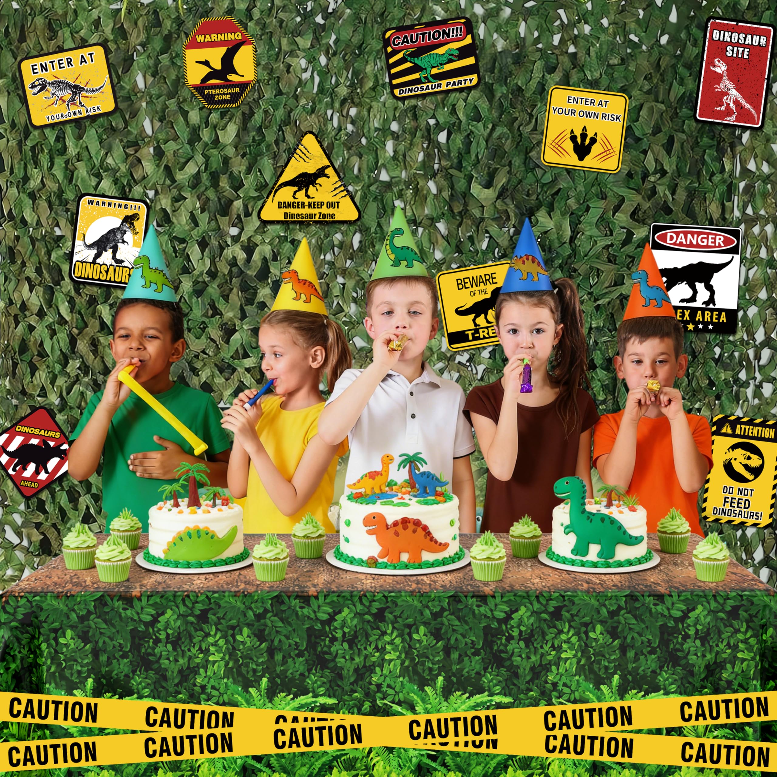 BORAMDO dinosaur habitat decor kit inspires immersive play experiences.