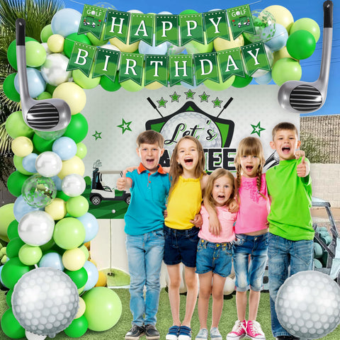 BORAMDO golf cupcake toppers sparkle atop bites, boosting party charm.