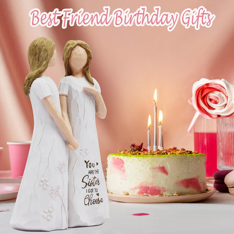 BORLESTA birthday gift statue for women, charming keepsake