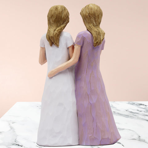 BORLESTA hand-painted figure, a reliable gift for women to celebrate friendship and moments.