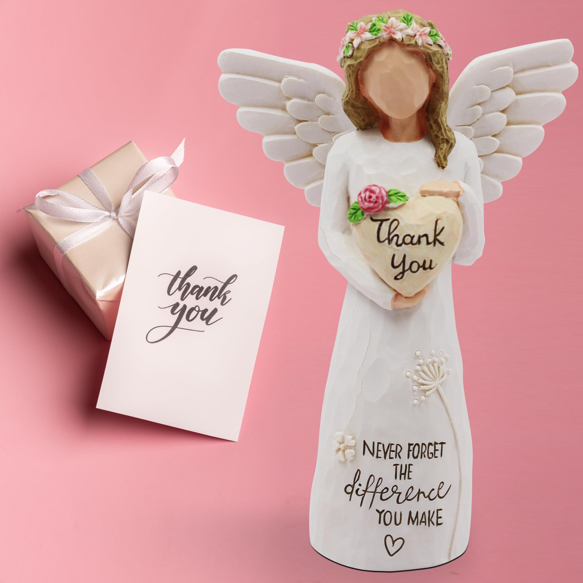 BORLESTA home décor angel statue enhances any room display.