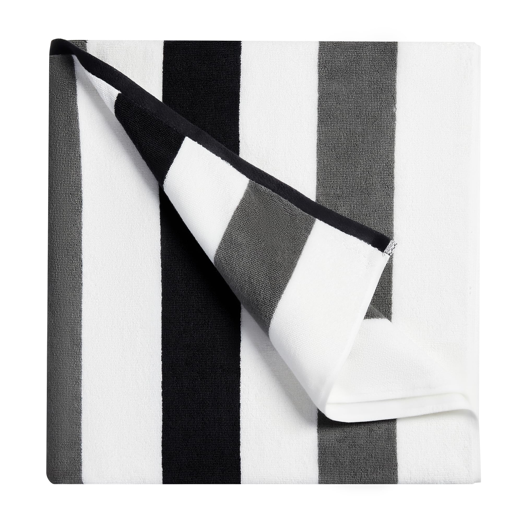 Bornbay cotton oversized beach towel 40x70 inches for expansive coverage and comfort
