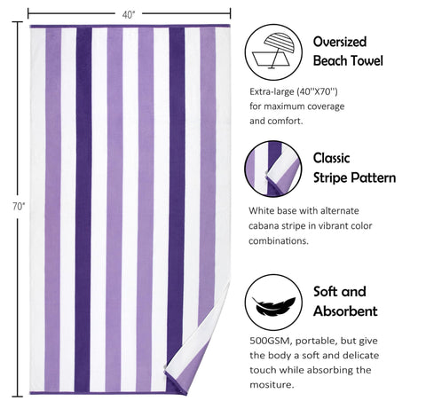 Bornbay oversized towel great for adults and family trips.