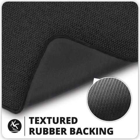 Bosap machine-washable bath mat cleans easily for a fresh bathroom