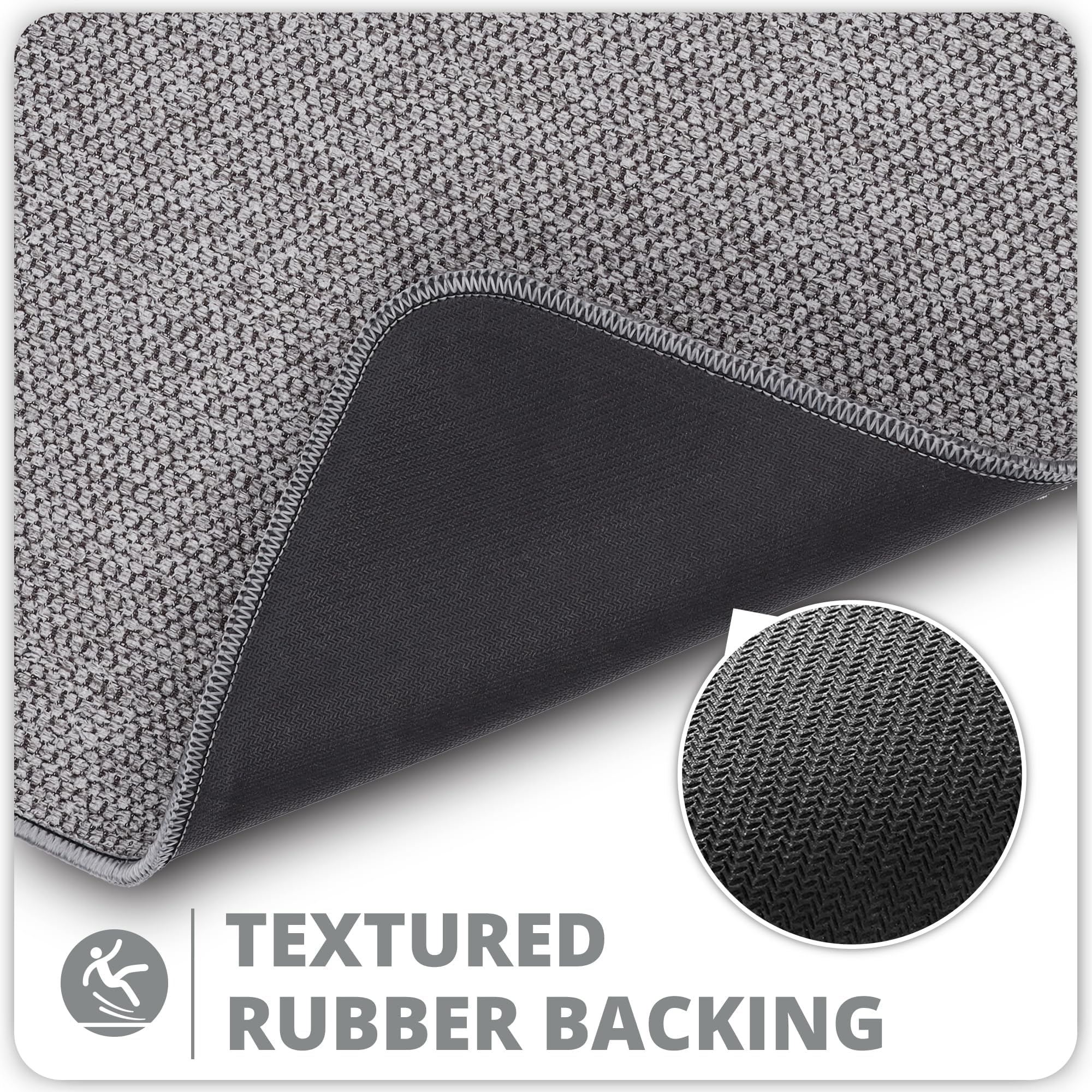 Bosap machine-washable bath mat easy care in cold cycle