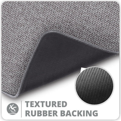 Bosap machine-washable bath mat easy care in cold cycle