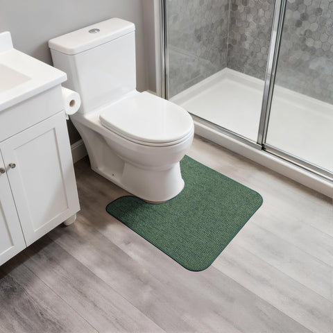 Bosap rug fits most toilets with easy, mess-free setup.