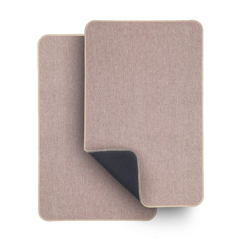 Bosap Ultra-Thin Bath Mat under door for space-saving, easy door clearance.