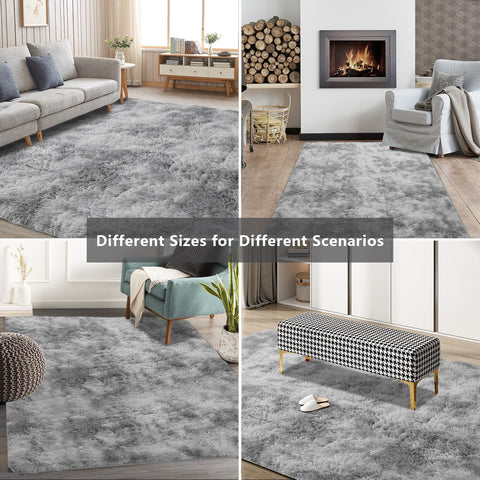 Boshengya easy-clean rug stays fresh with light vacuuming.