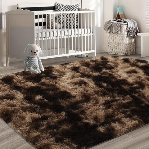 Boshengya Shag Rug nursery play area soft and safe.