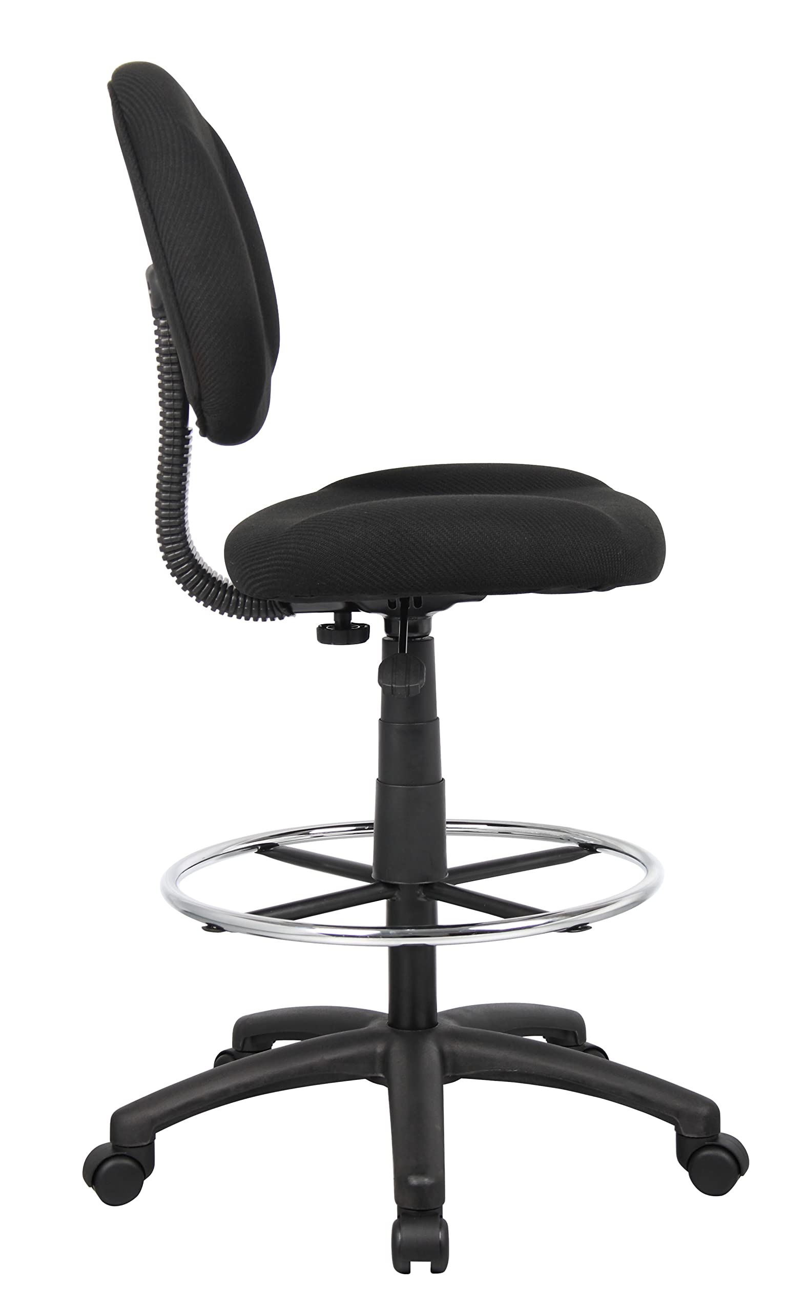 Boss B1615-BK tweed upholstery combines durability with a professional look