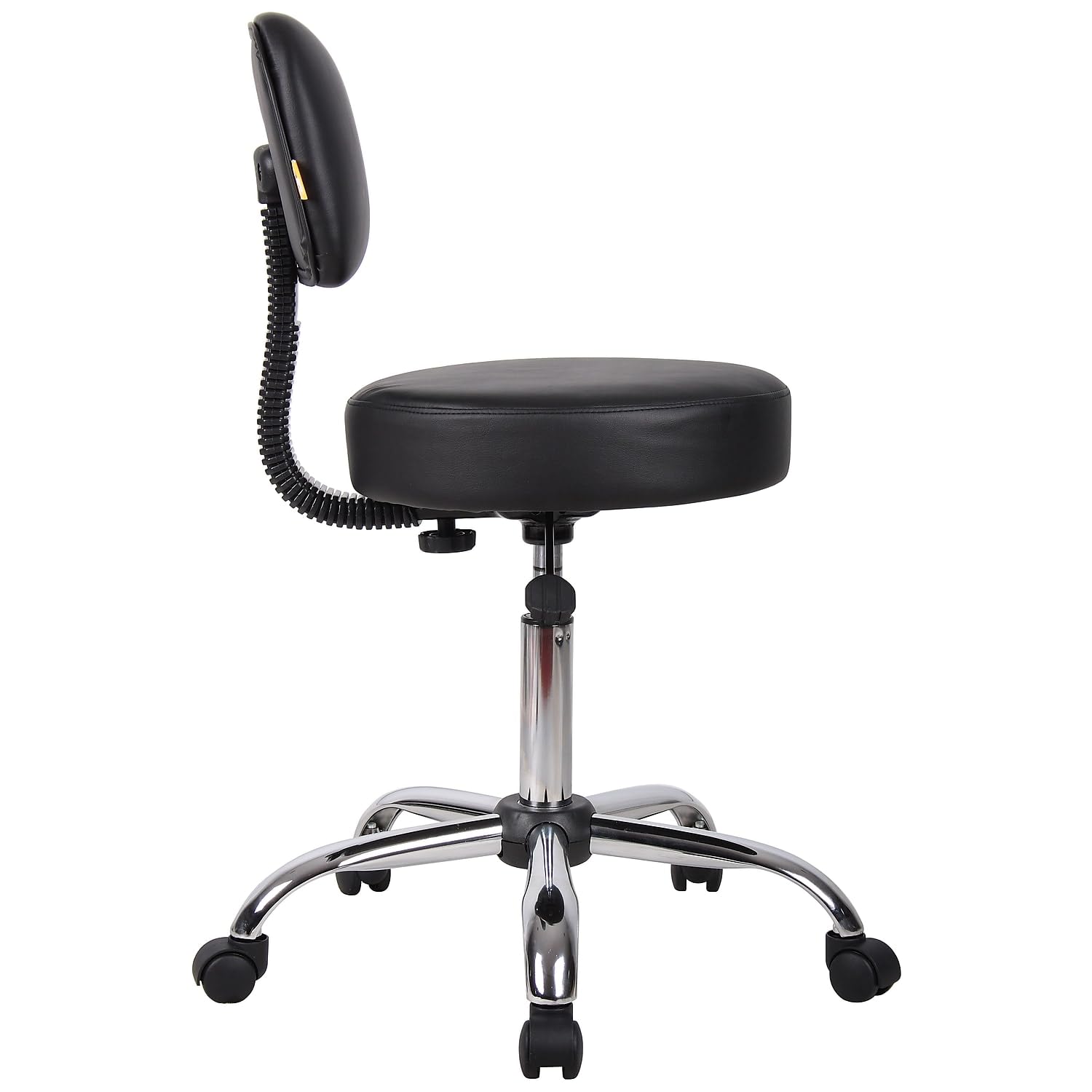 Ready-to-assemble Boss B245-BK Be Well stool ships with clear instructions.