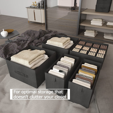 Bosuelife closet organizer dimensions show 41-inch height and compact footprint