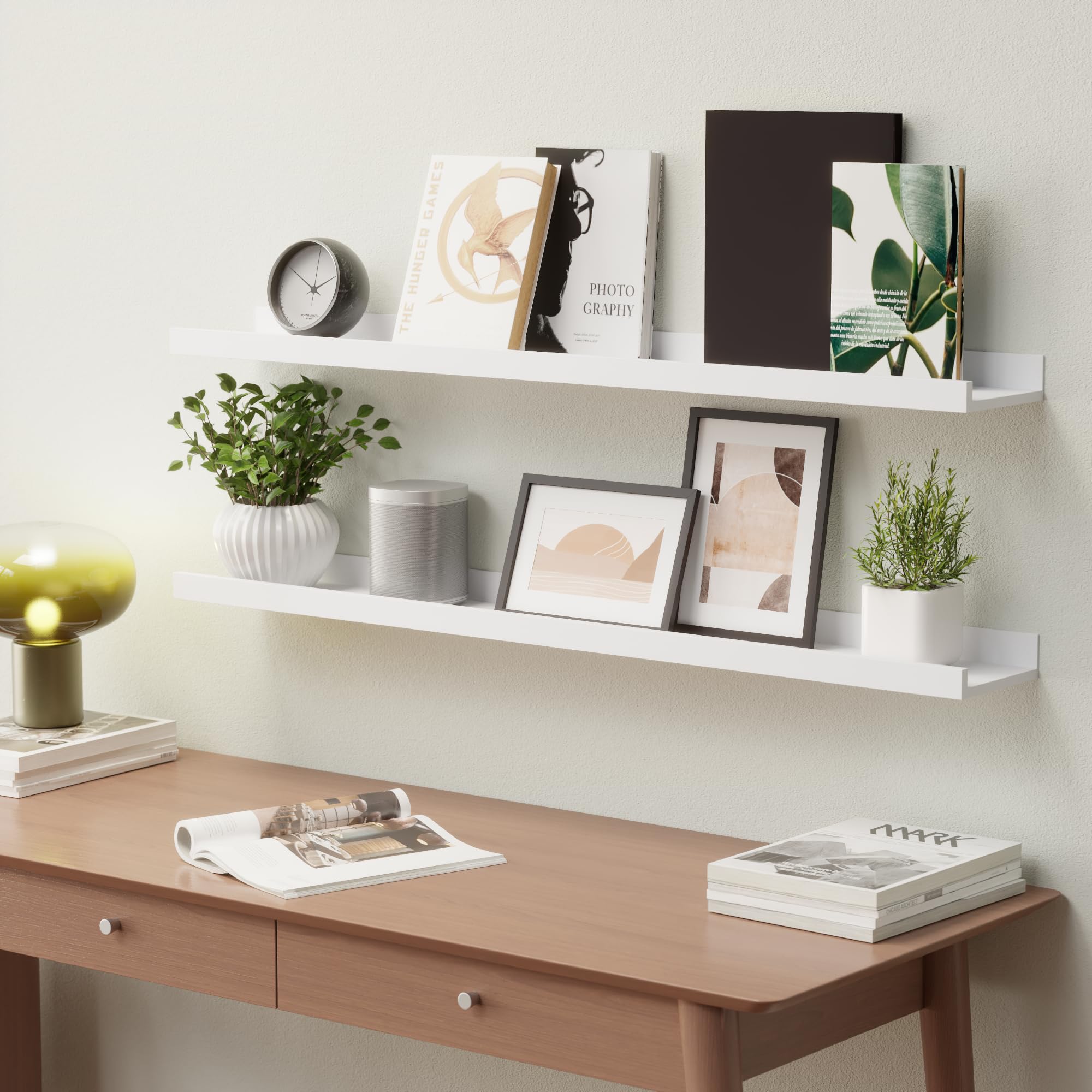 Boswillon easy-mount design includes hardware and instructions for quick installation.