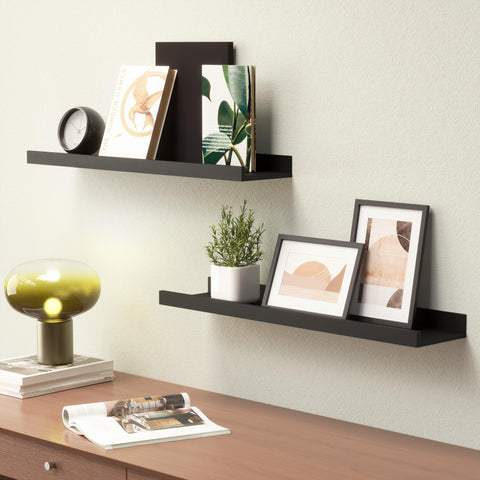 Boswillon minimalist black design fits bedrooms and living rooms.