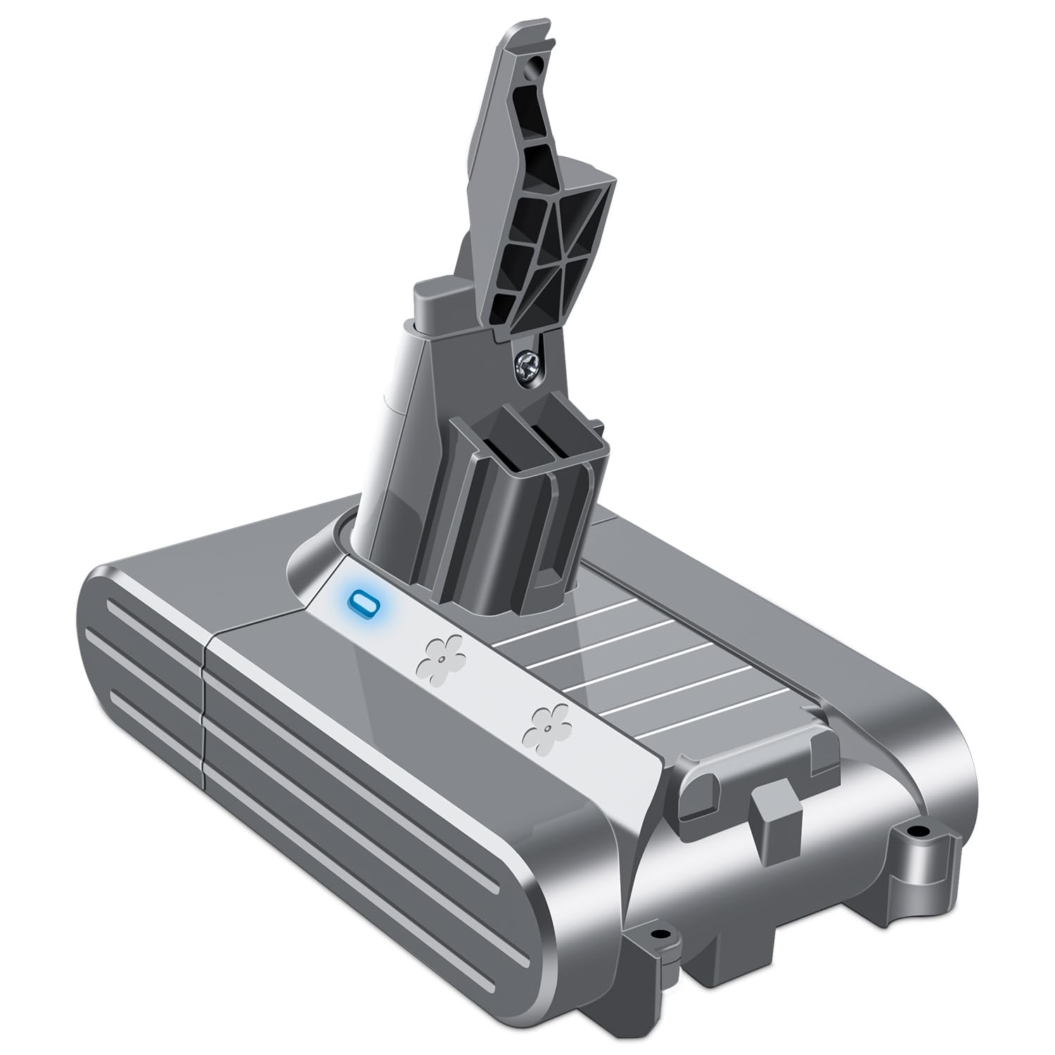 BOTKK battery for Dyson V7 SV11 2100mAh boosts runtime for quick cleanups.