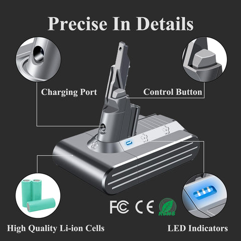 BOTKK V7 battery inside charger-ready setup for immediate use