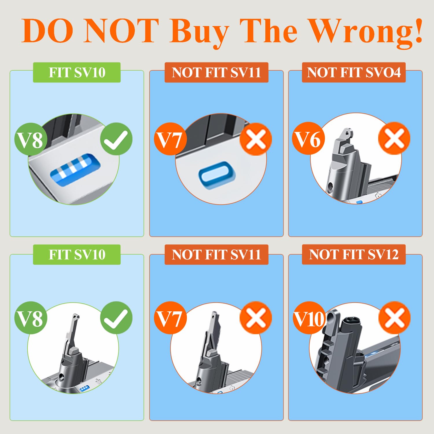 BOTKK compatibility list confirms broad support across Dyson V8 models