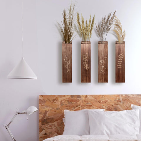 BOTOP wall planters hanging display above a dining table in a modern home