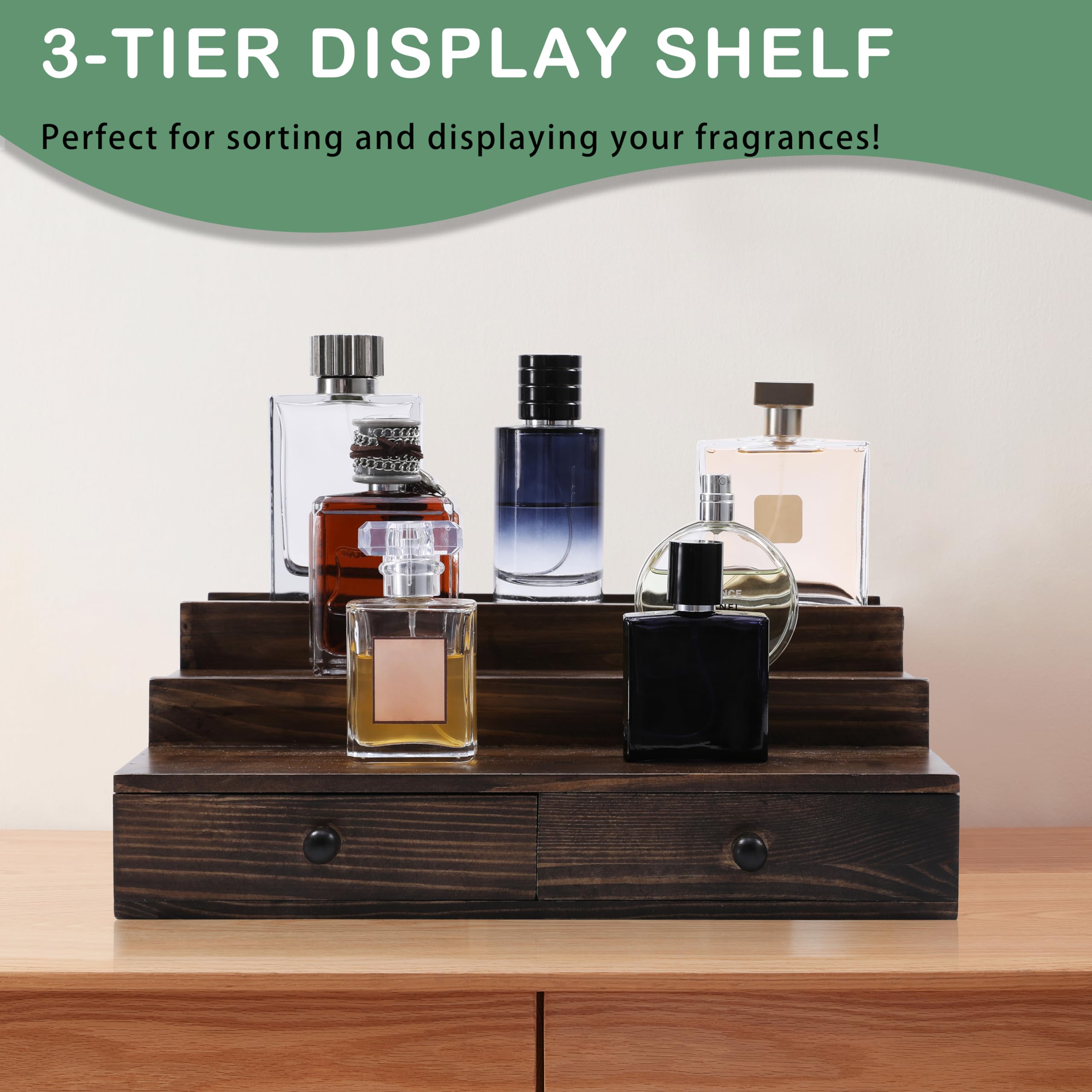 Boulphia hidden compartments and drawer provide discreet storage for essentials