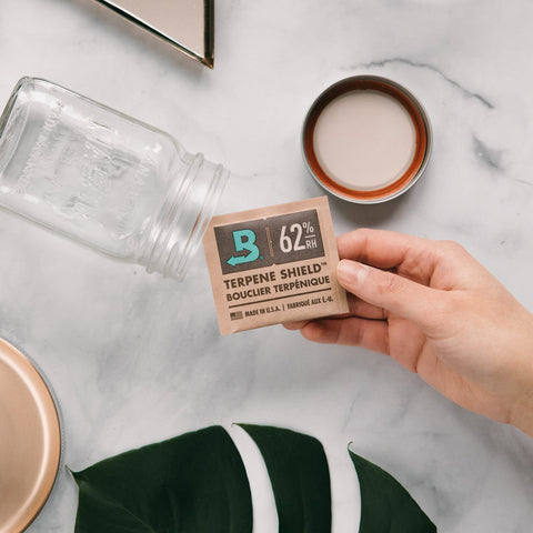 Boveda 62% pack helps keep items fresh for months in storage.