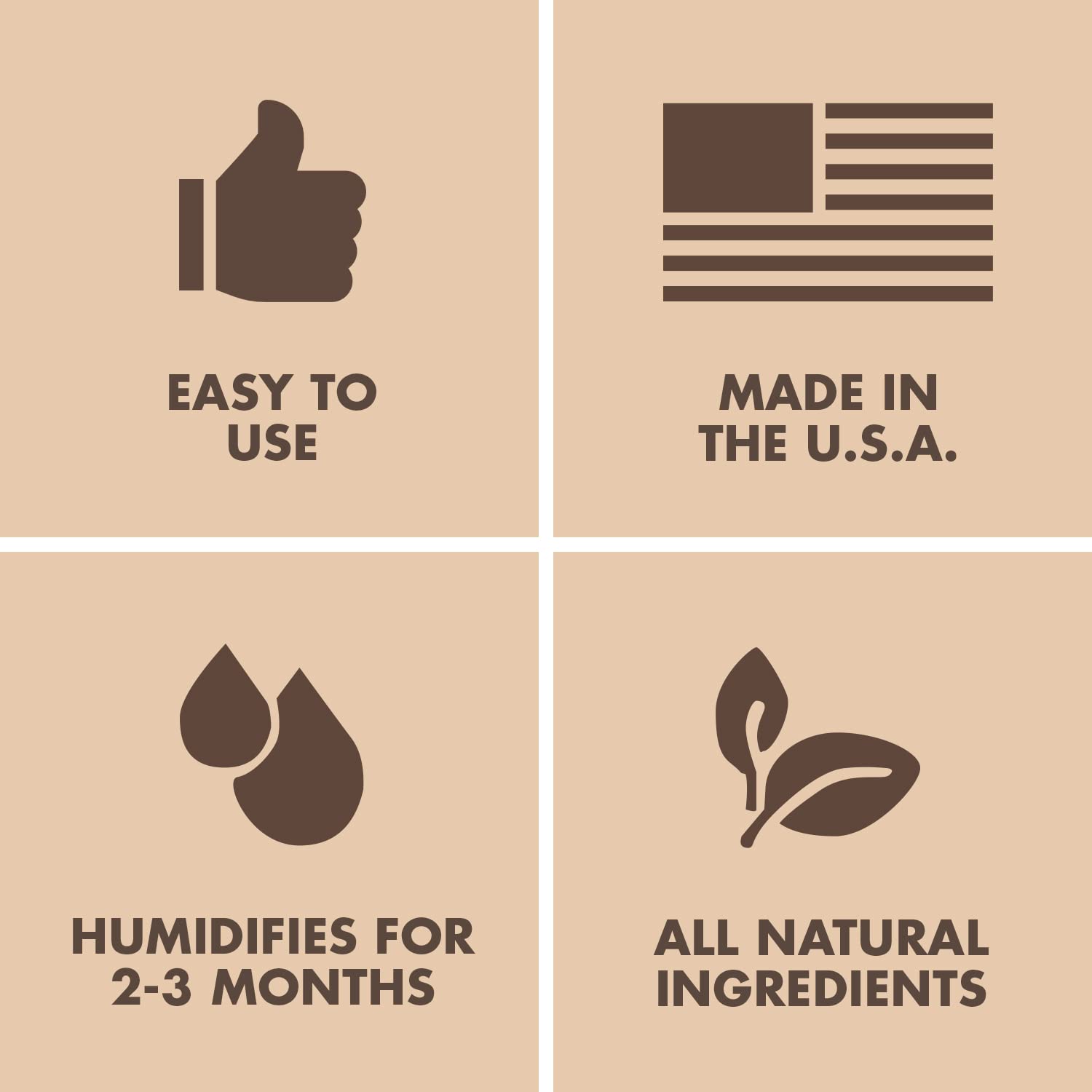 20-pack brick design from Boveda for bulk storage.