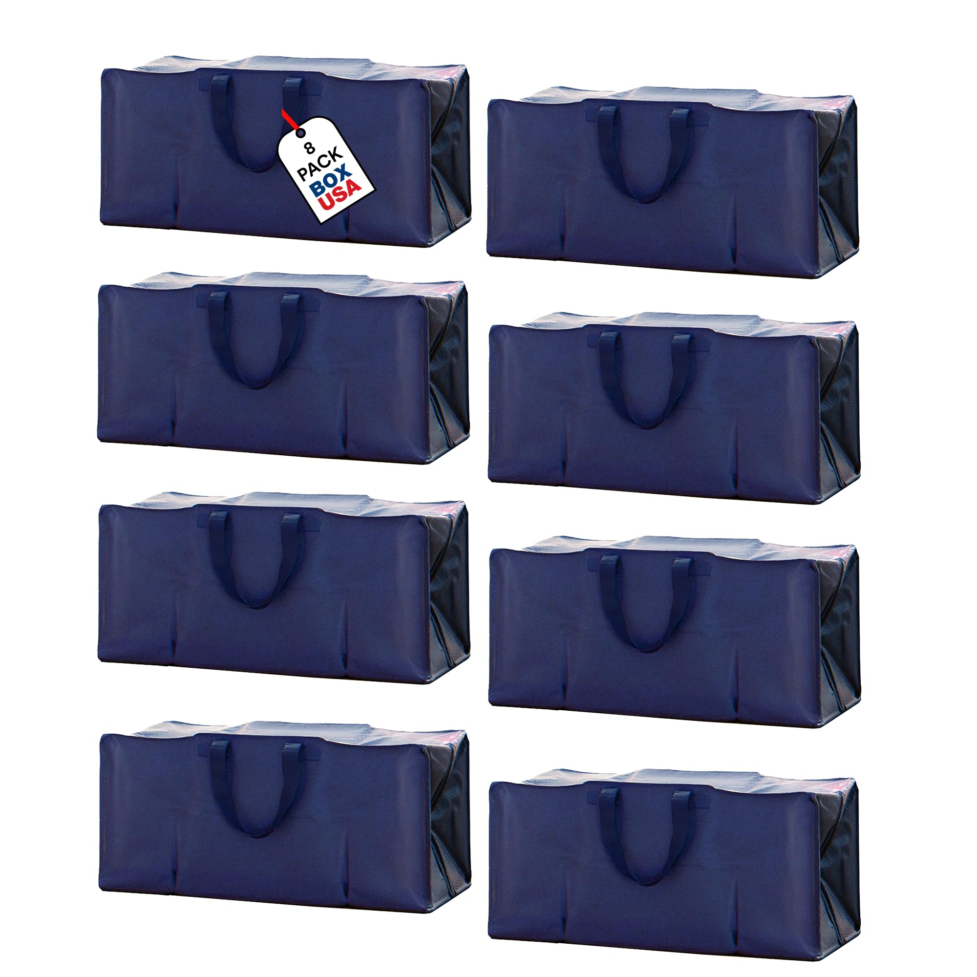 BOX USA extralarge moving bag with heavy-duty handles for easy transport.