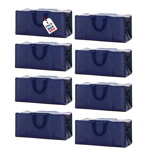 BOX USA extralarge moving bag with heavy-duty handles for easy transport.